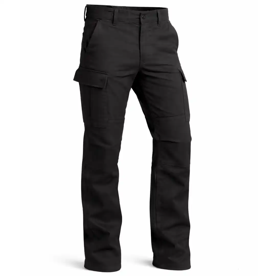 Men's Active Flex Fleece Lined Canvas Work Pants - Image 4