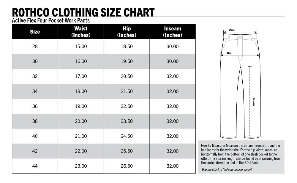 Men's Active Flex Four-Pocket Work Pants - Image 11