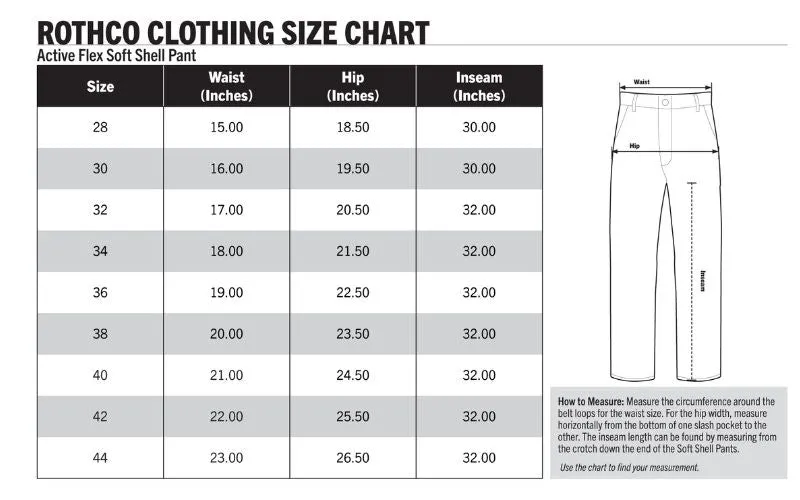 Men's Active Flex Soft Shell Field Pants - Image 7