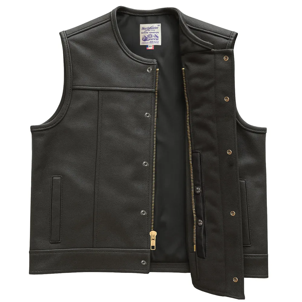 BECK® 882 Fitted Horsehide Vest — Black or Brown - Image 4