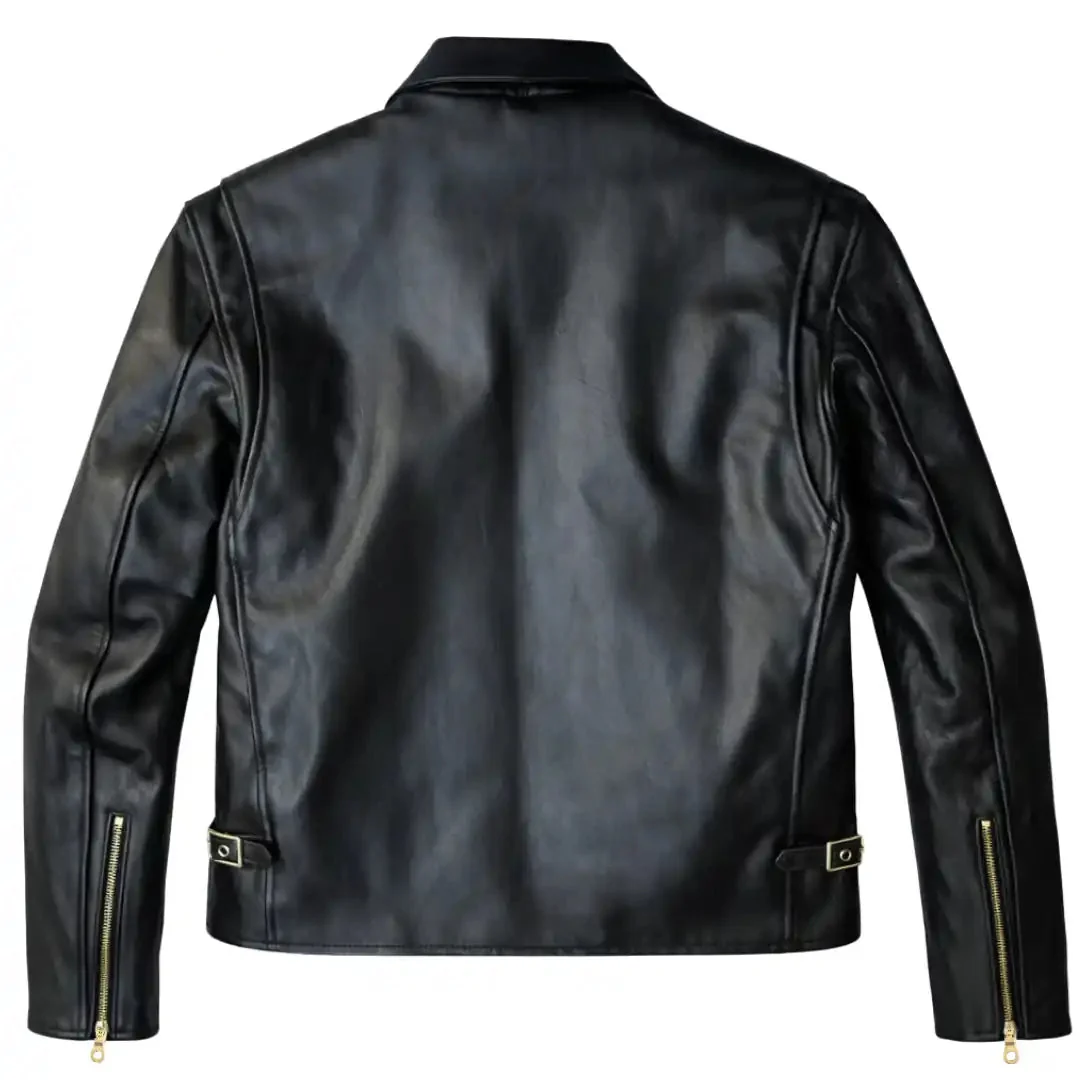 BECK® 777 Northeaster Flying Togs Black Genuine Horsehide Motorcycle Jacket - Image 3