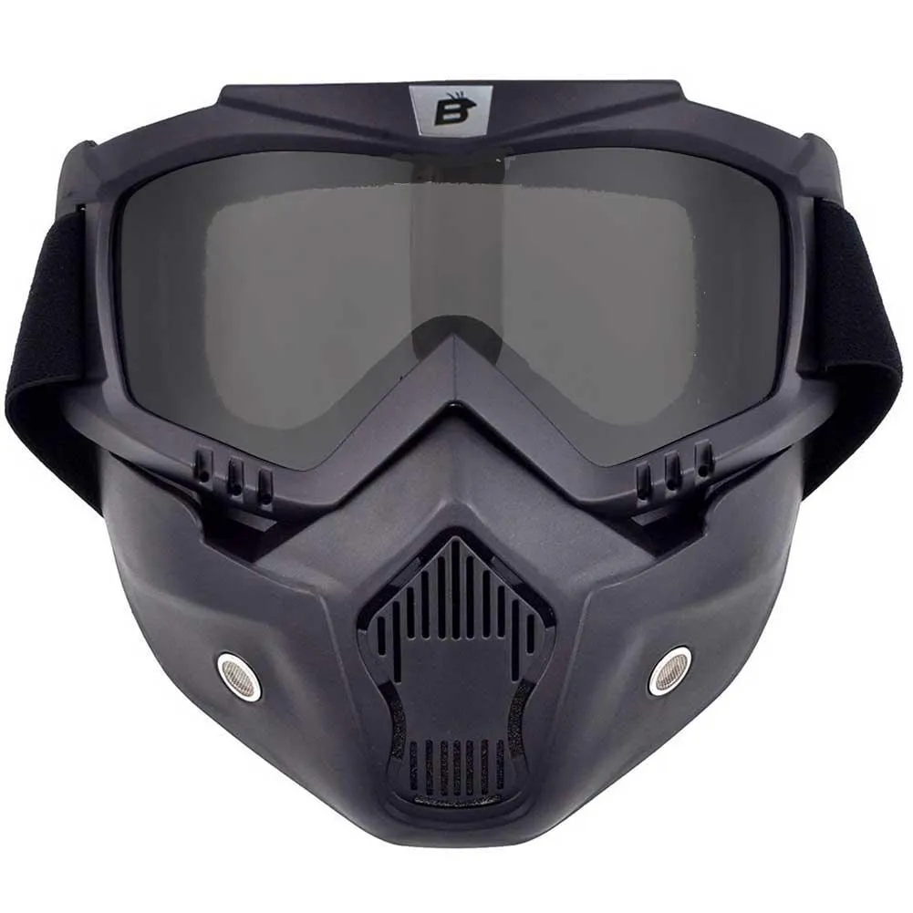 Birdz Eyewear - Skylark Padded Smoked Goggles with Facemask