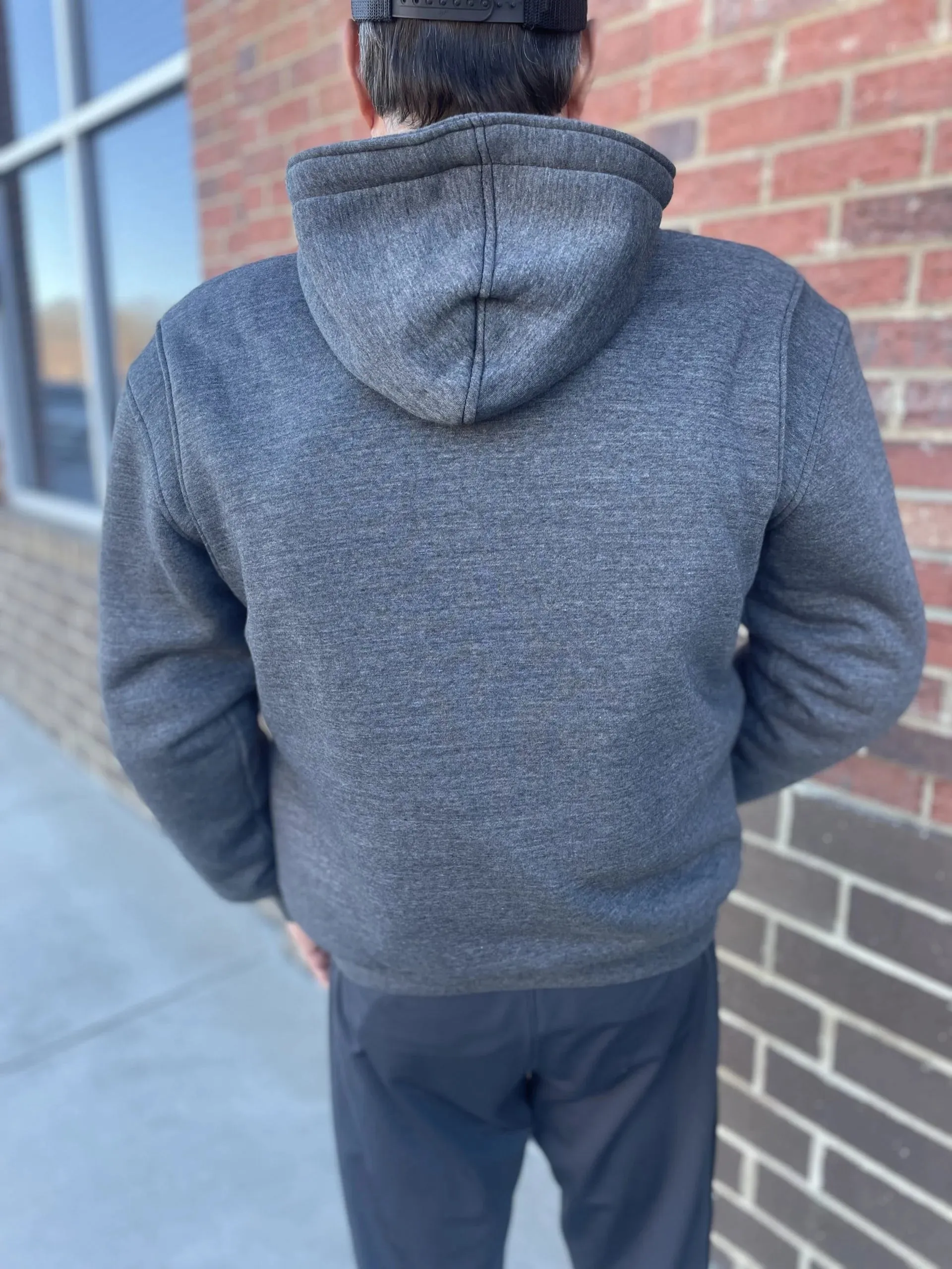 Bohn Kevlar Men's Riding Sweatshirt Grey - Image 4