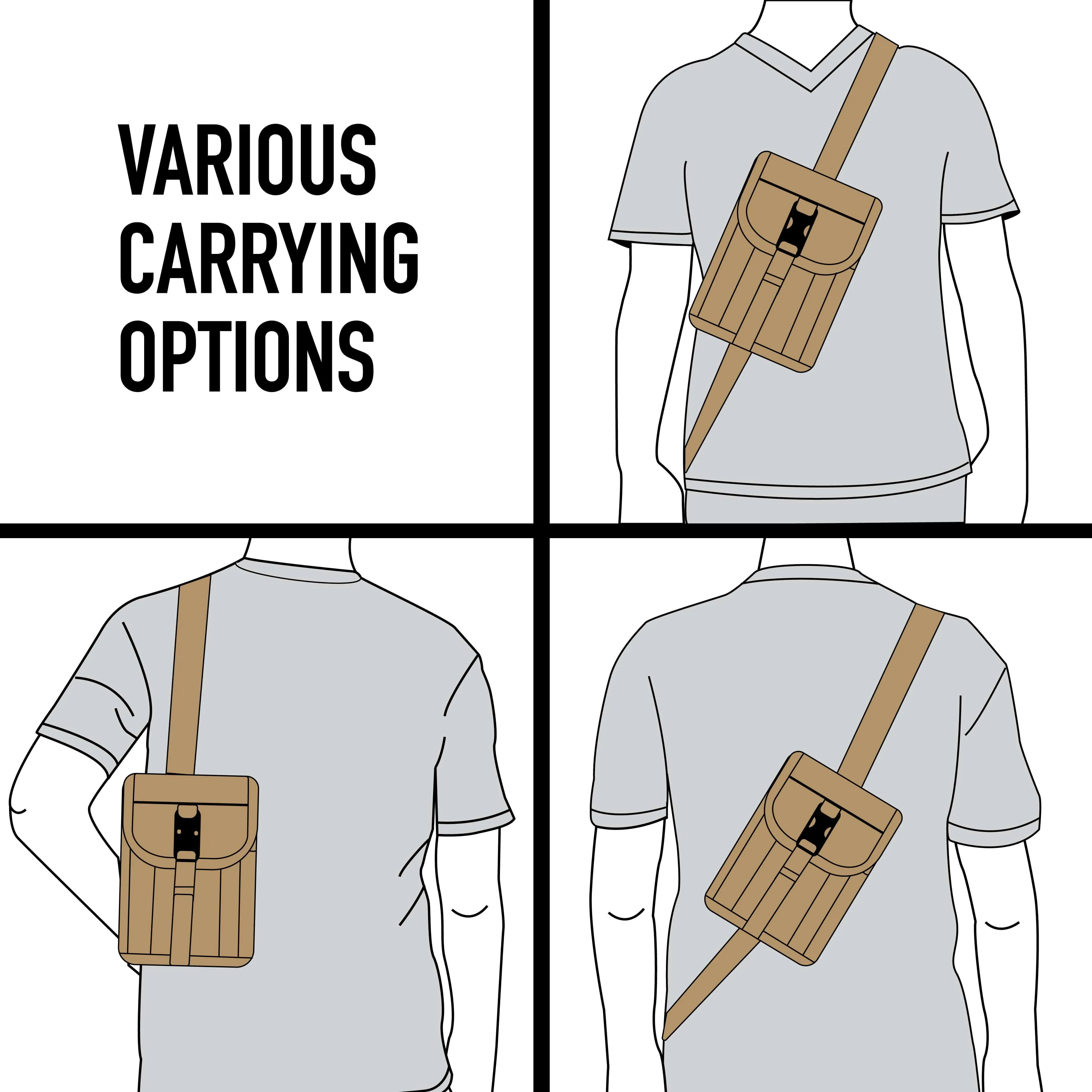 Canvas Travel Portfolio Bag - Image 19