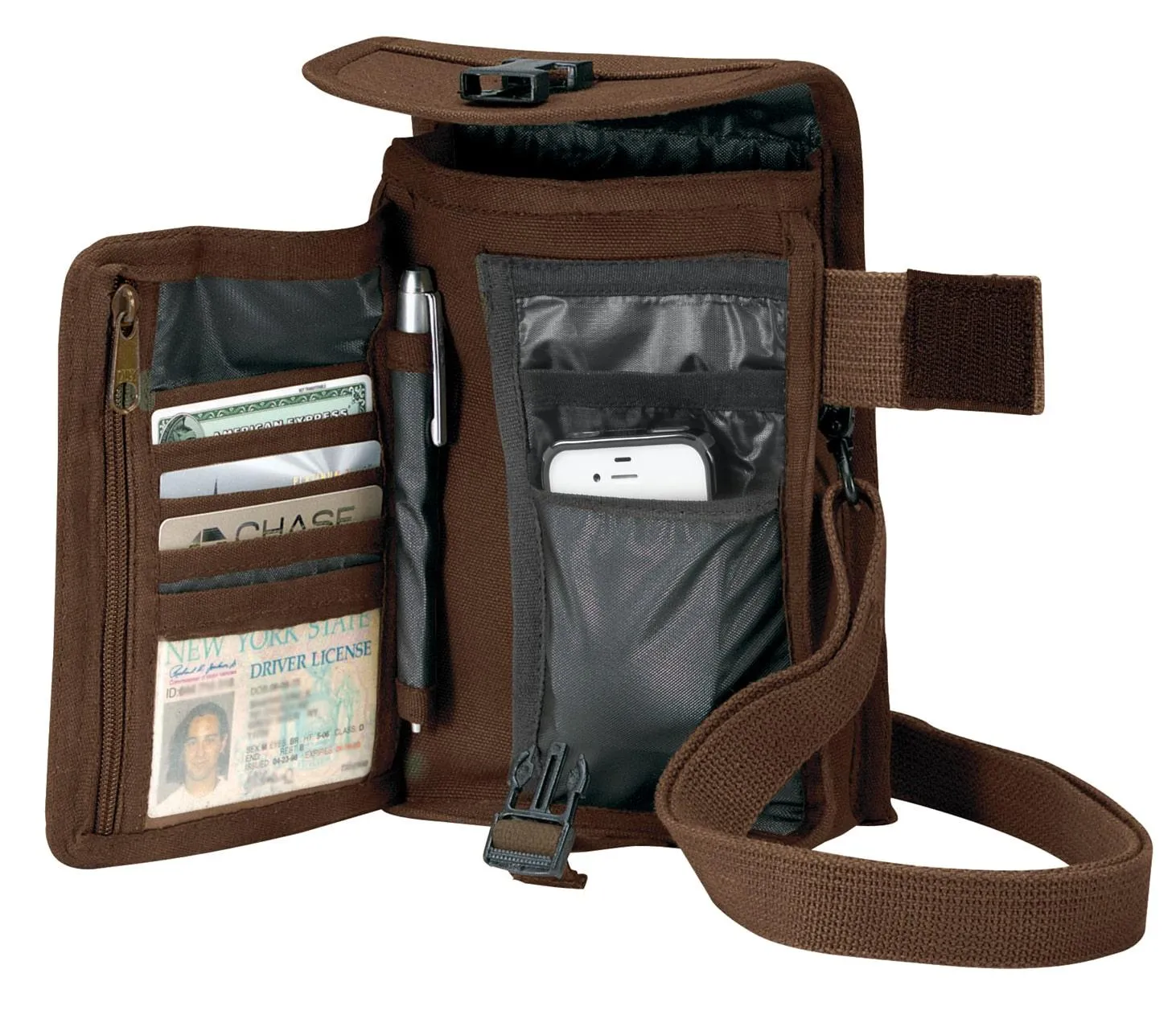 Canvas Travel Portfolio Bag - Image 5