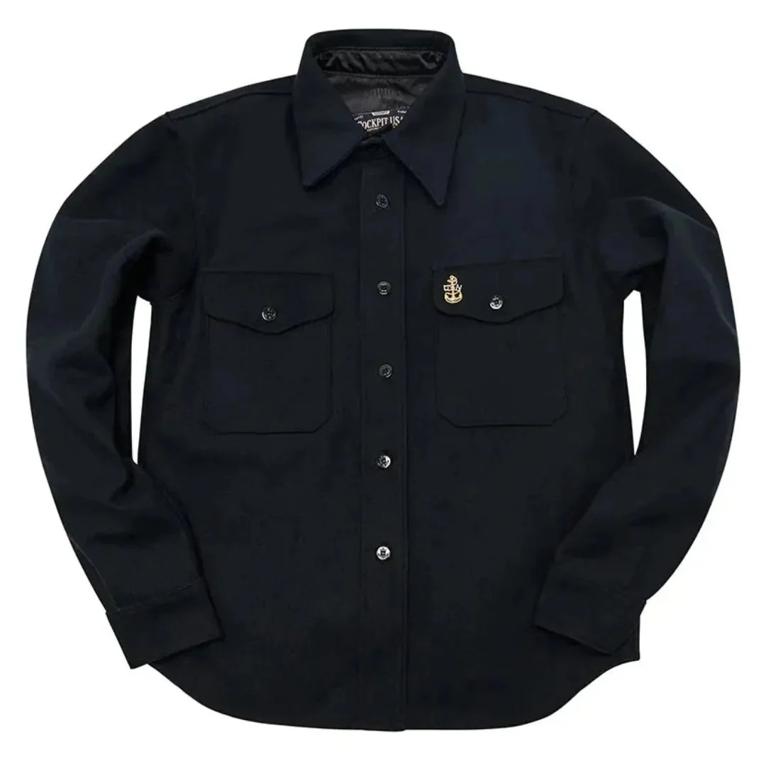 Cockpit USA Men's CPO Shirt Olive or Navy - Image 4