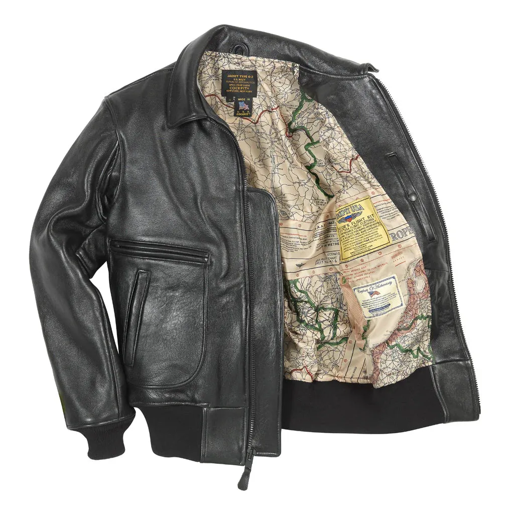 Cockpit USA Men's Modified Raider Leather Flight Jacket - Image 3