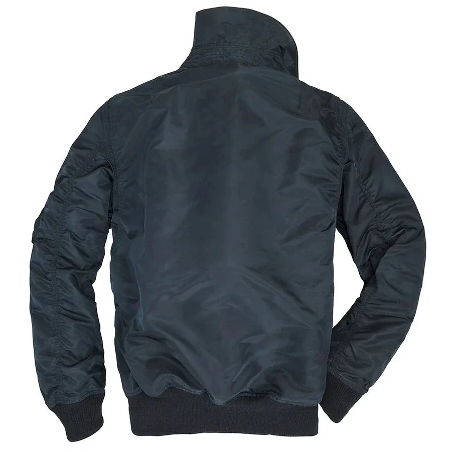 Cockpit USA Men's USN Fighter Weapons Nylon Flight Jacket - Navy - Image 3