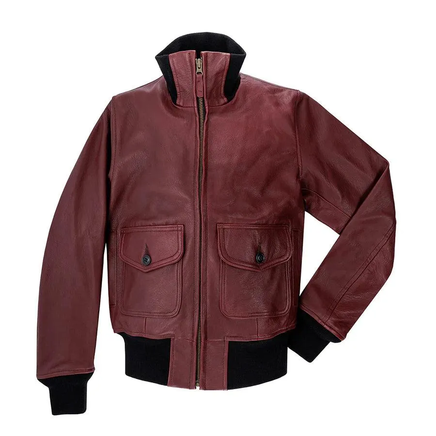 Cockpit USA Womens Amelia Jacket in Burgundy - Image 4