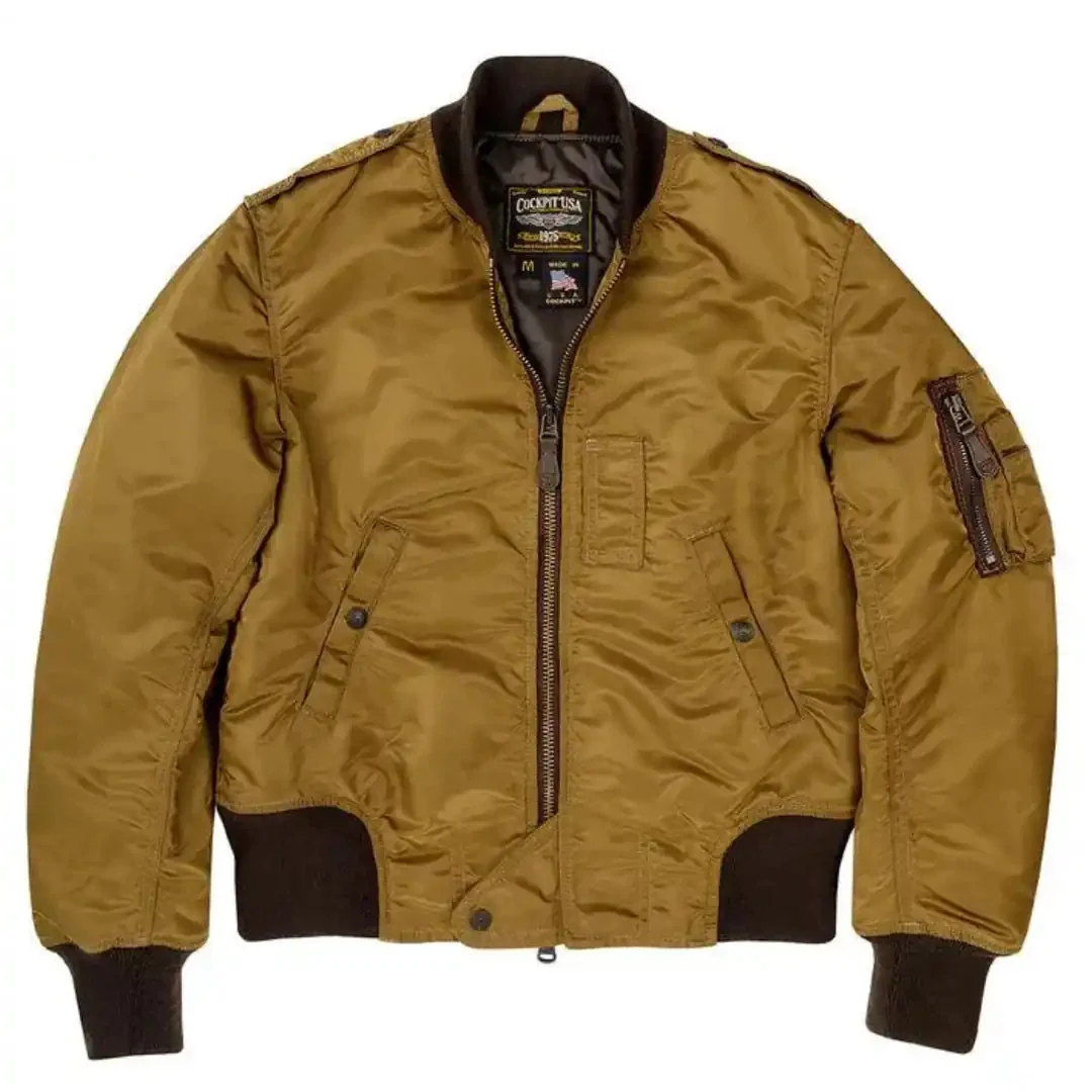 Cockpit USA Women's The Jenny MA-1 Nylon Flight jacket