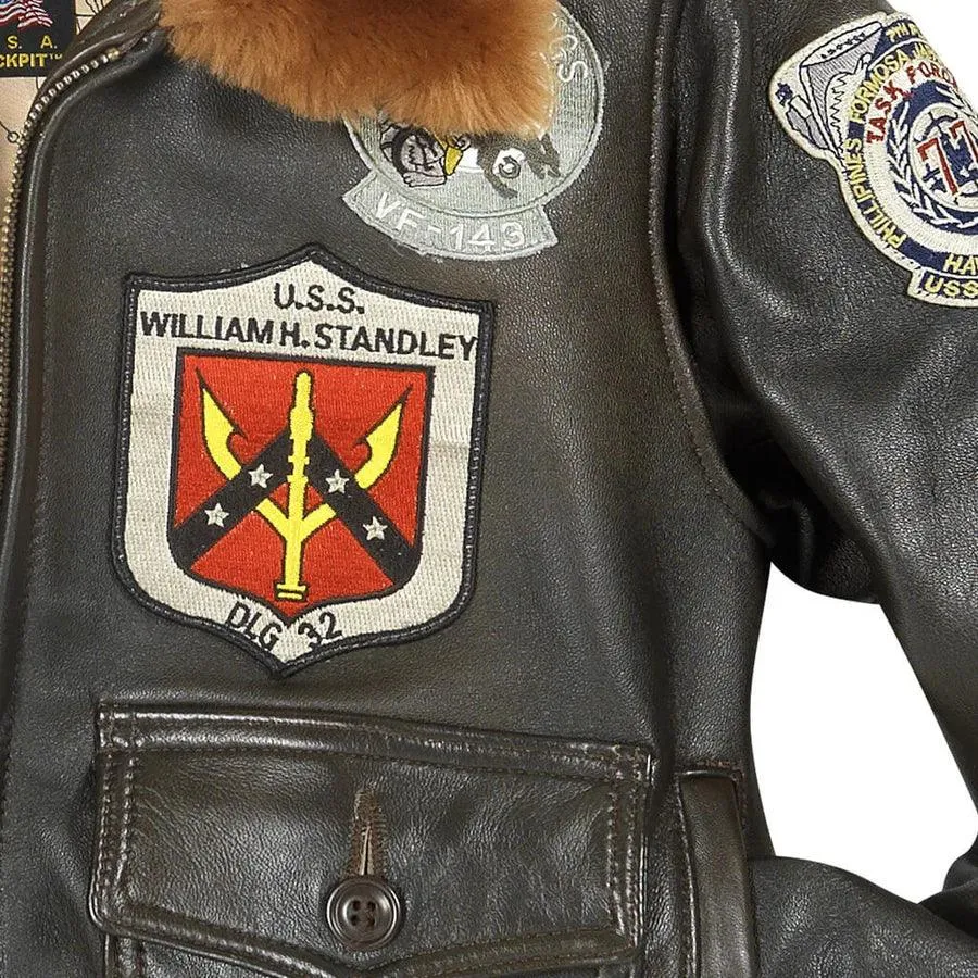 Cockpit USA Women's Top Gun Flight Jacket - Image 4