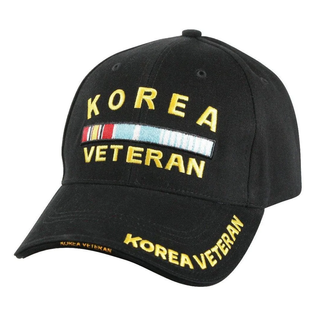 Deluxe Korea Veteran Low Profile Insignia Cap
