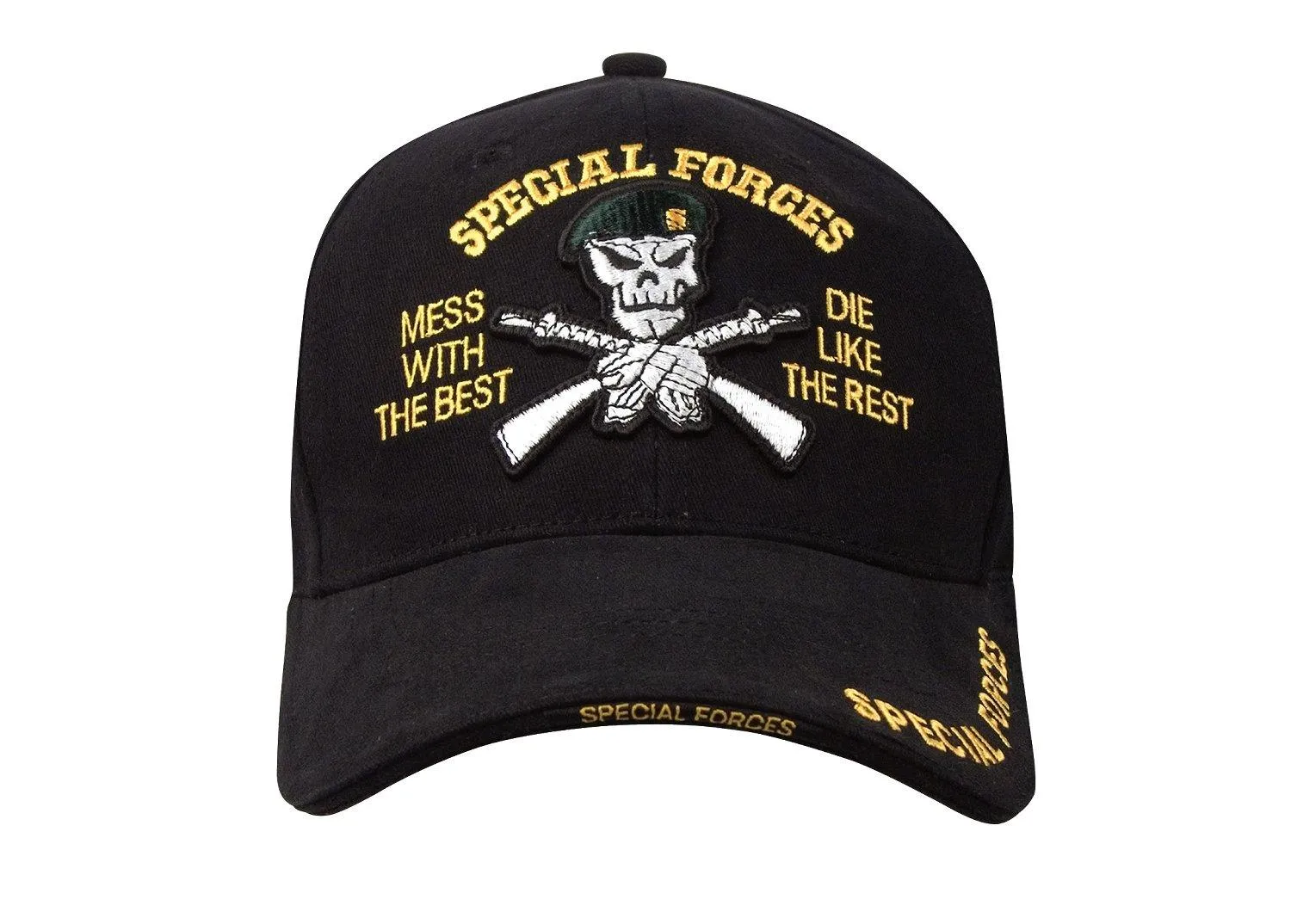 Deluxe Low Profile Special Forces Insignia Cap - Image 2