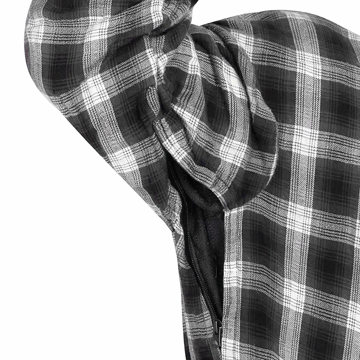 Derringer 'Street Guard' Men's Heavy Duty Flannel Riding Shirt Jacket - Image 5