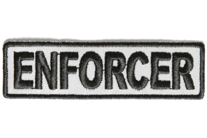 Enforcer Patch 3.5 Inch Reflective