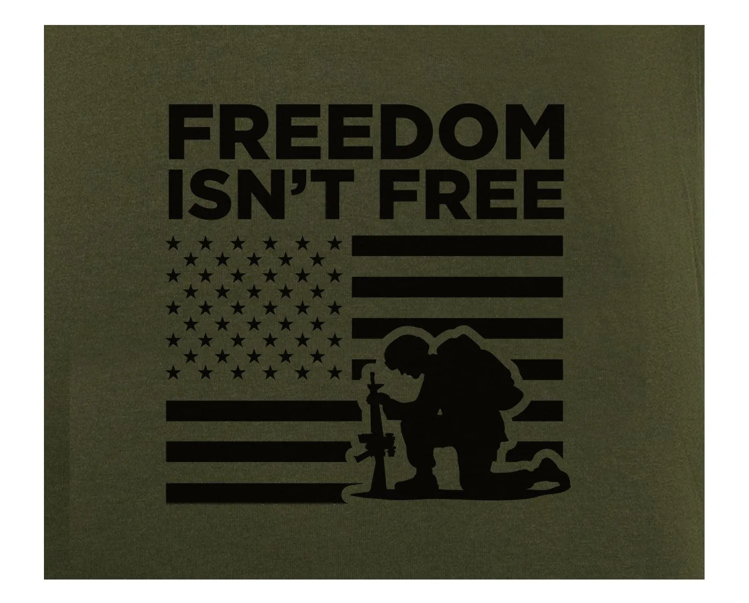 Men's Freedom Isn't Free T-Shirt - Image 2