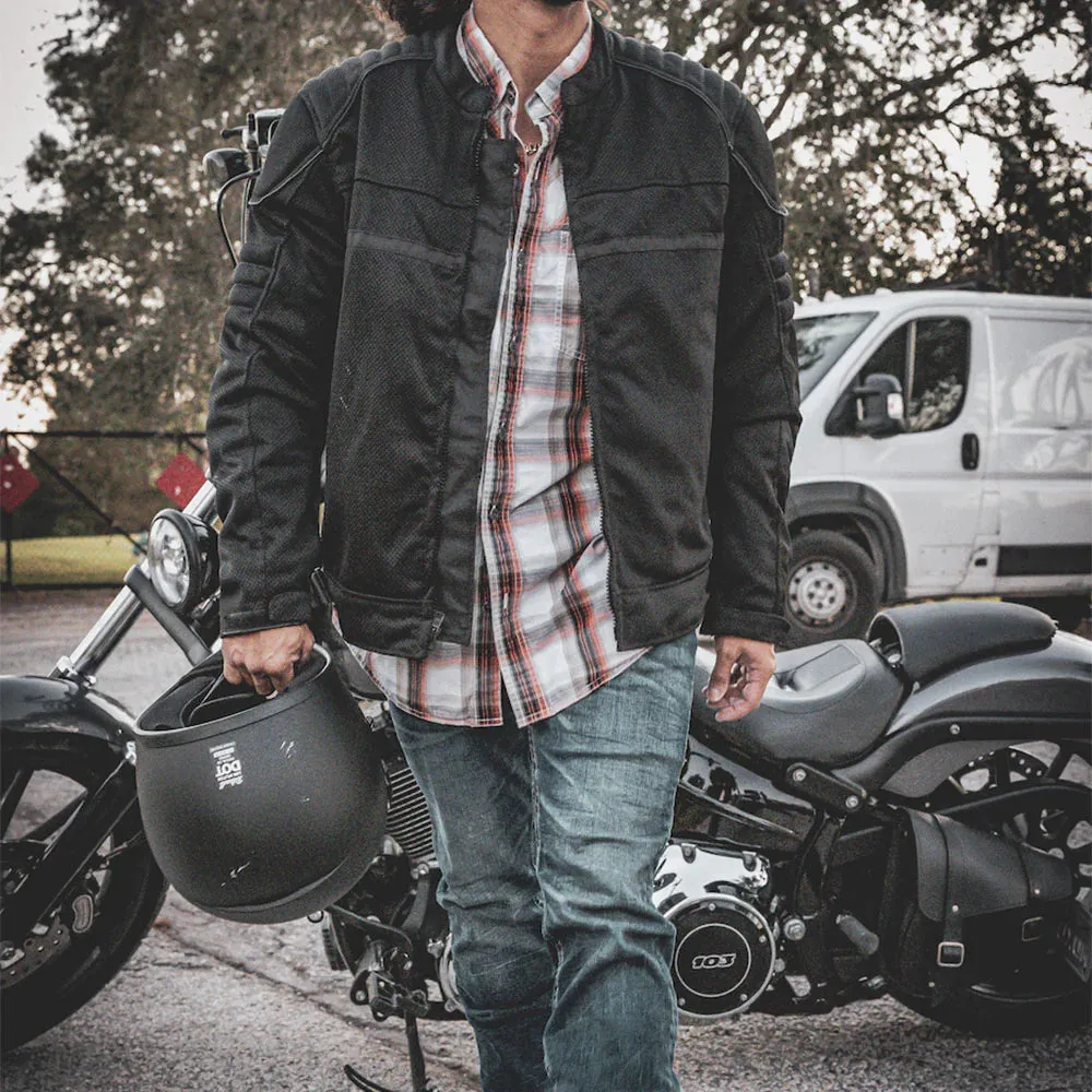 Hurricane - Mens Textile Mesh Motorcycle Jacket - Image 3