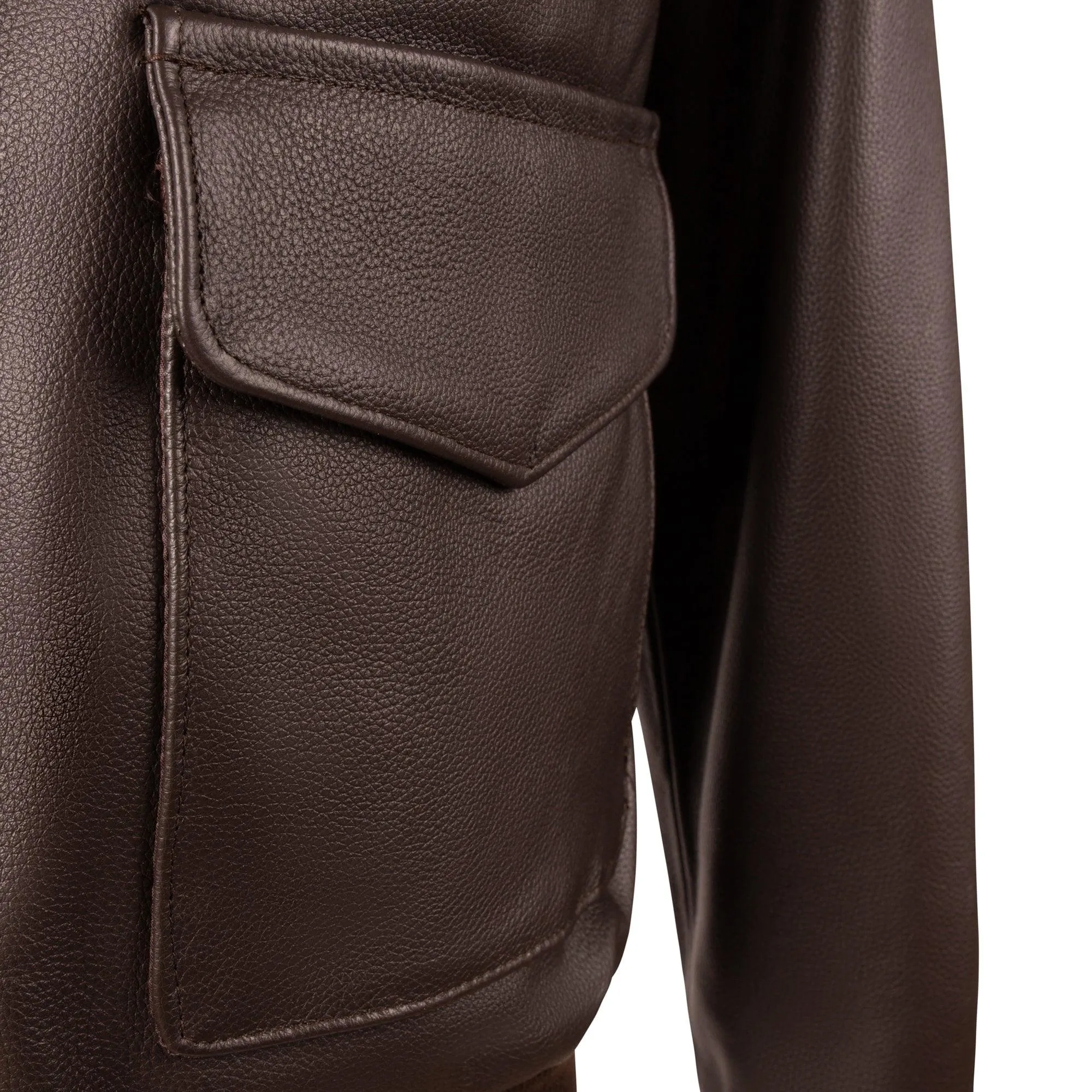 Legendary Fighting Falcon Men's A-2 Flight Jacket - Image 5