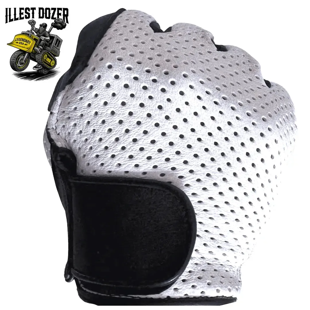 ILLEST DOZER White Outseam Gloves - Image 7