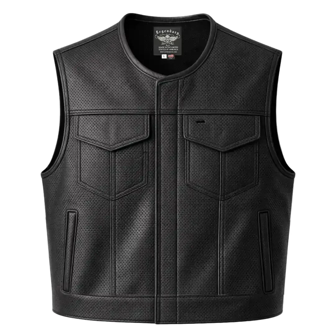 Legendary LowLife Perforated Leather Club Vest