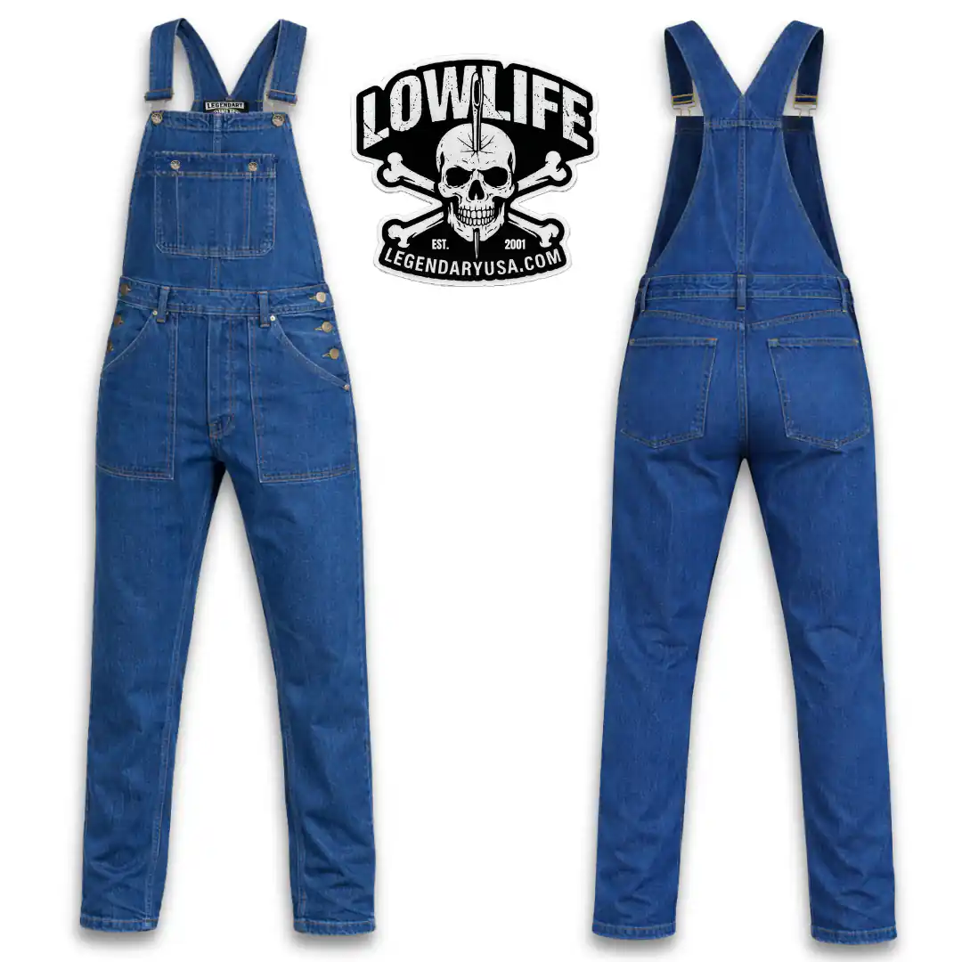 Legendary Lowlife 'Uncle Jesse' Lightweight Denim Overalls