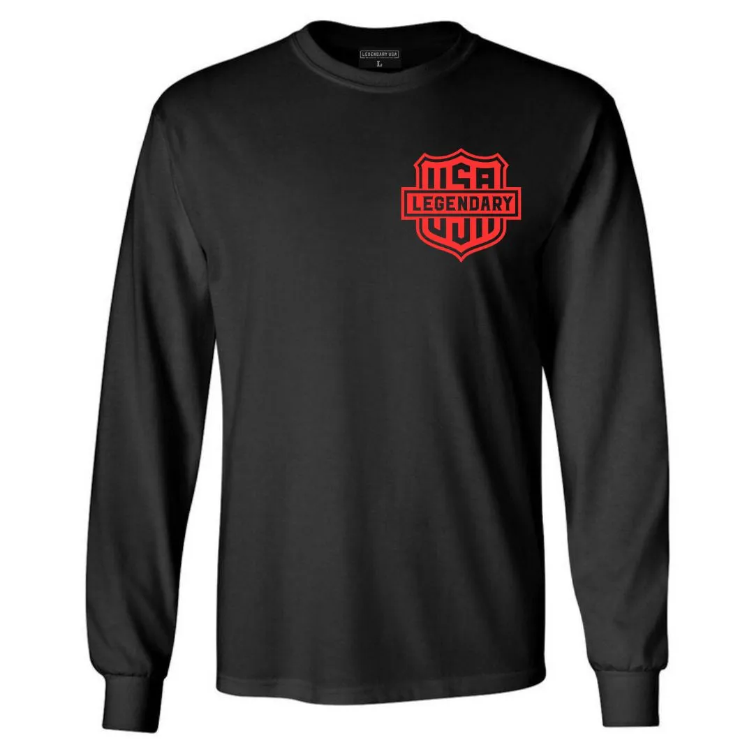 Legendary Neon Shield Long Sleeve Shirt - Image 8