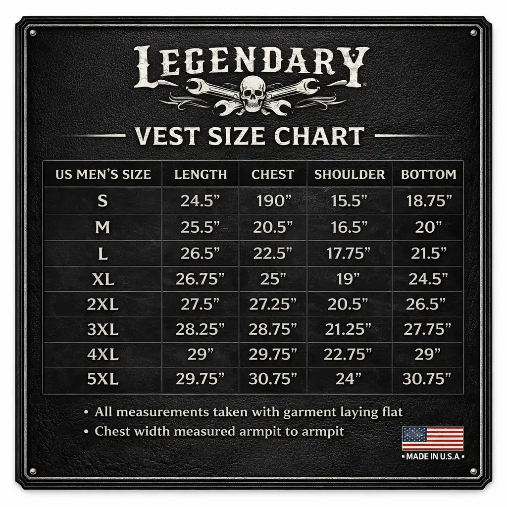 Legendary Revolution Men's Black Denim Vest - Image 5