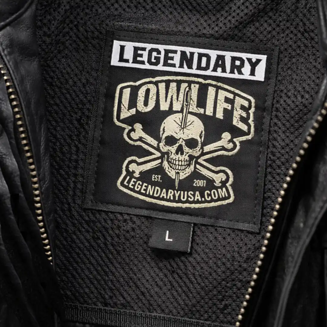 Legendary 'No Mercy' Men's Premium Leather Lightweight Motorcycle Jacket - Image 8