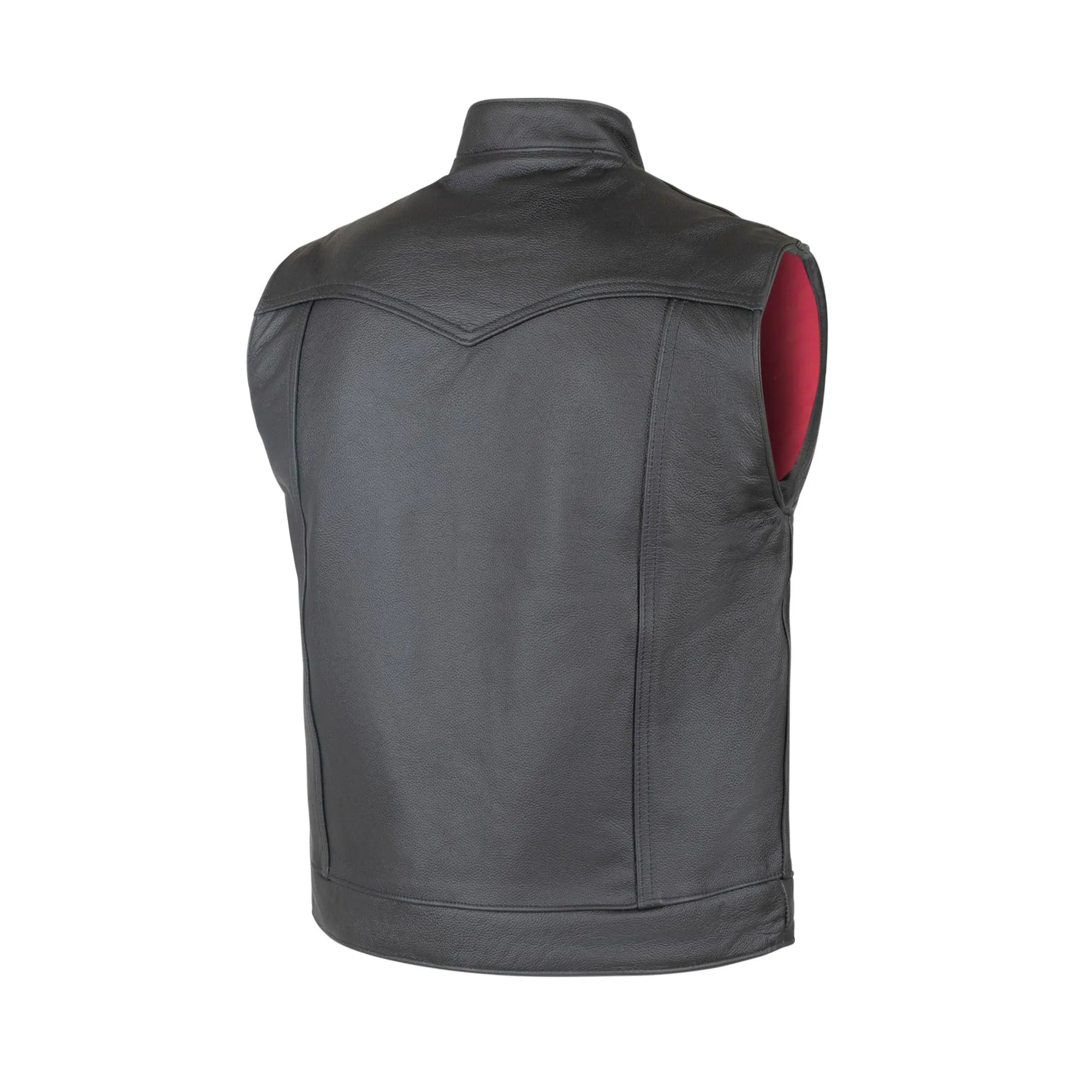Legendary Reaper Men's Leather Club Vest - Image 3