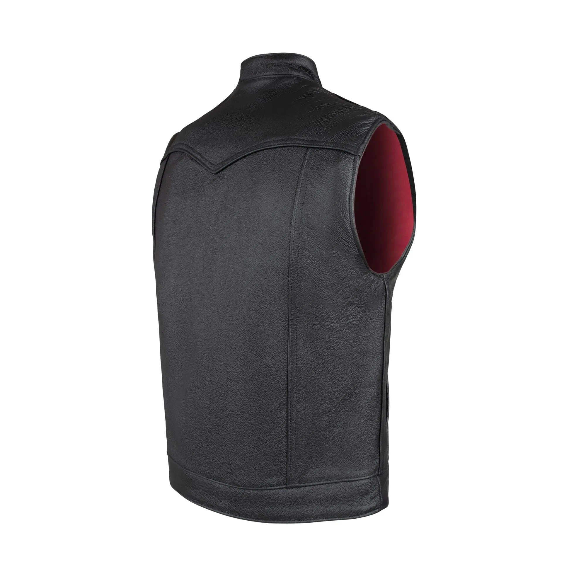 Legendary Reaper Men's Leather Club Vest - Image 4