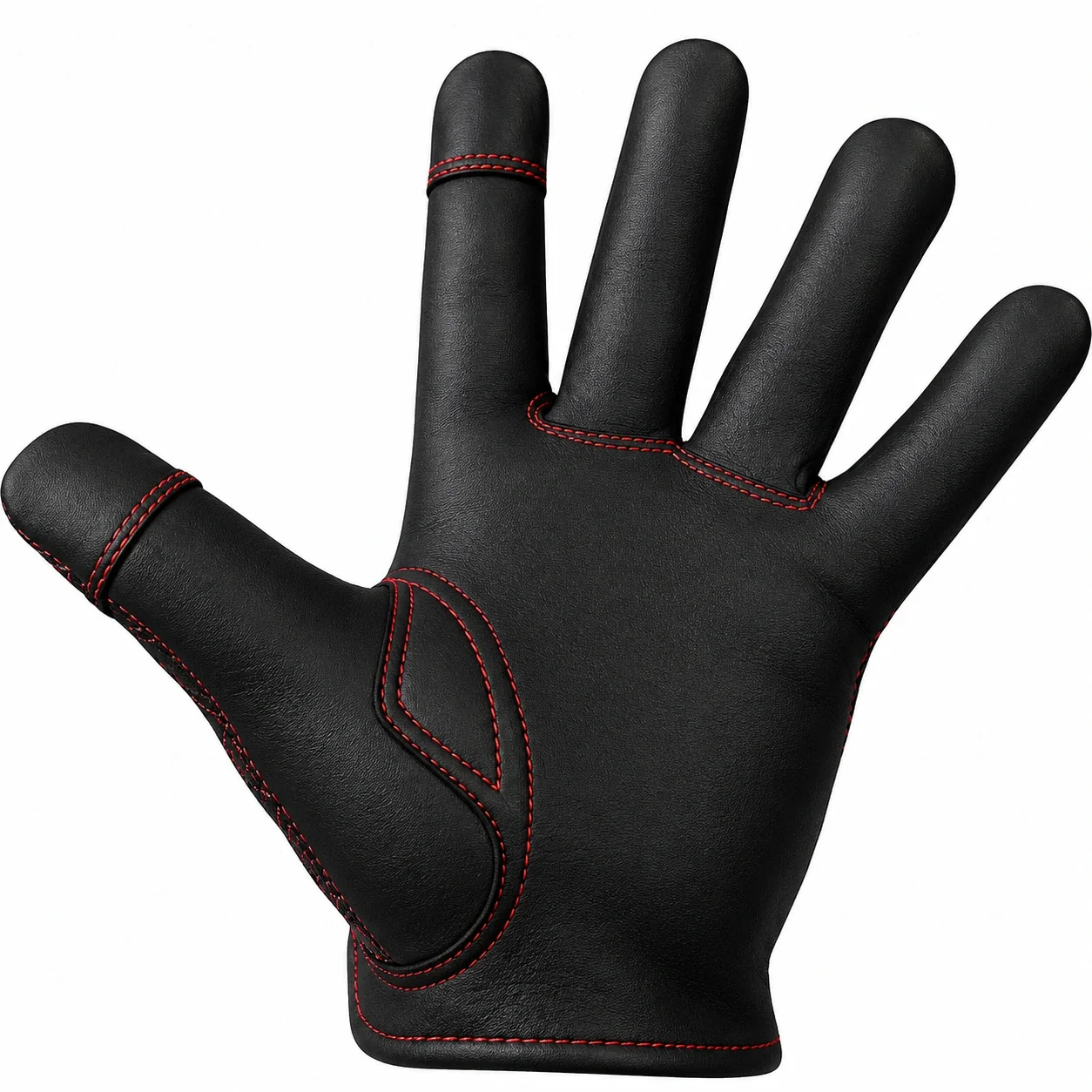 Red Double-Diamond Touchscreen Gloves - Image 2