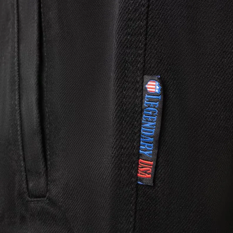Legendary Revolution Men's Black Denim Vest - Image 4