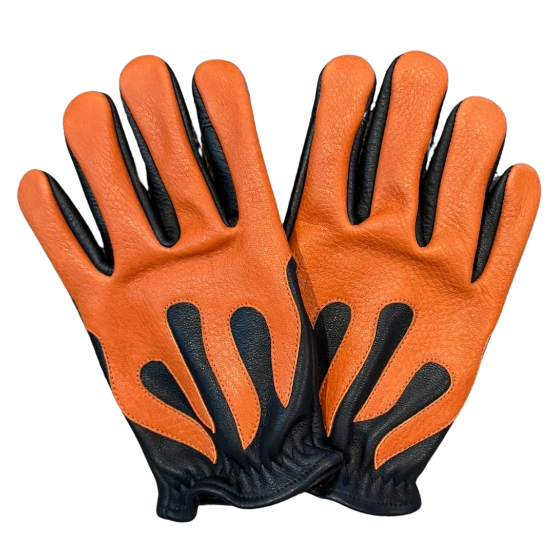 Spitfire Black/Rust Gloves