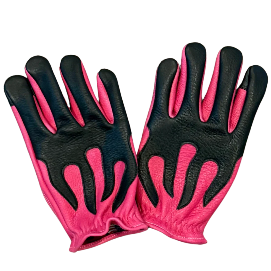 Spitfire Neon Pink/Black Gloves - Image 3