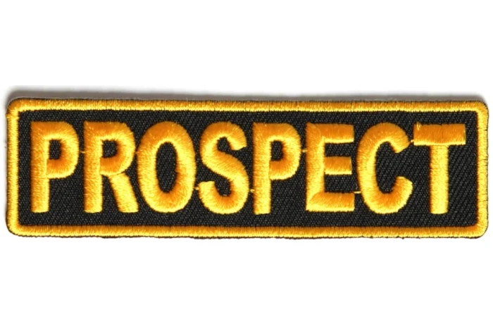 Prospect Patch 3.5 Inch Yellow