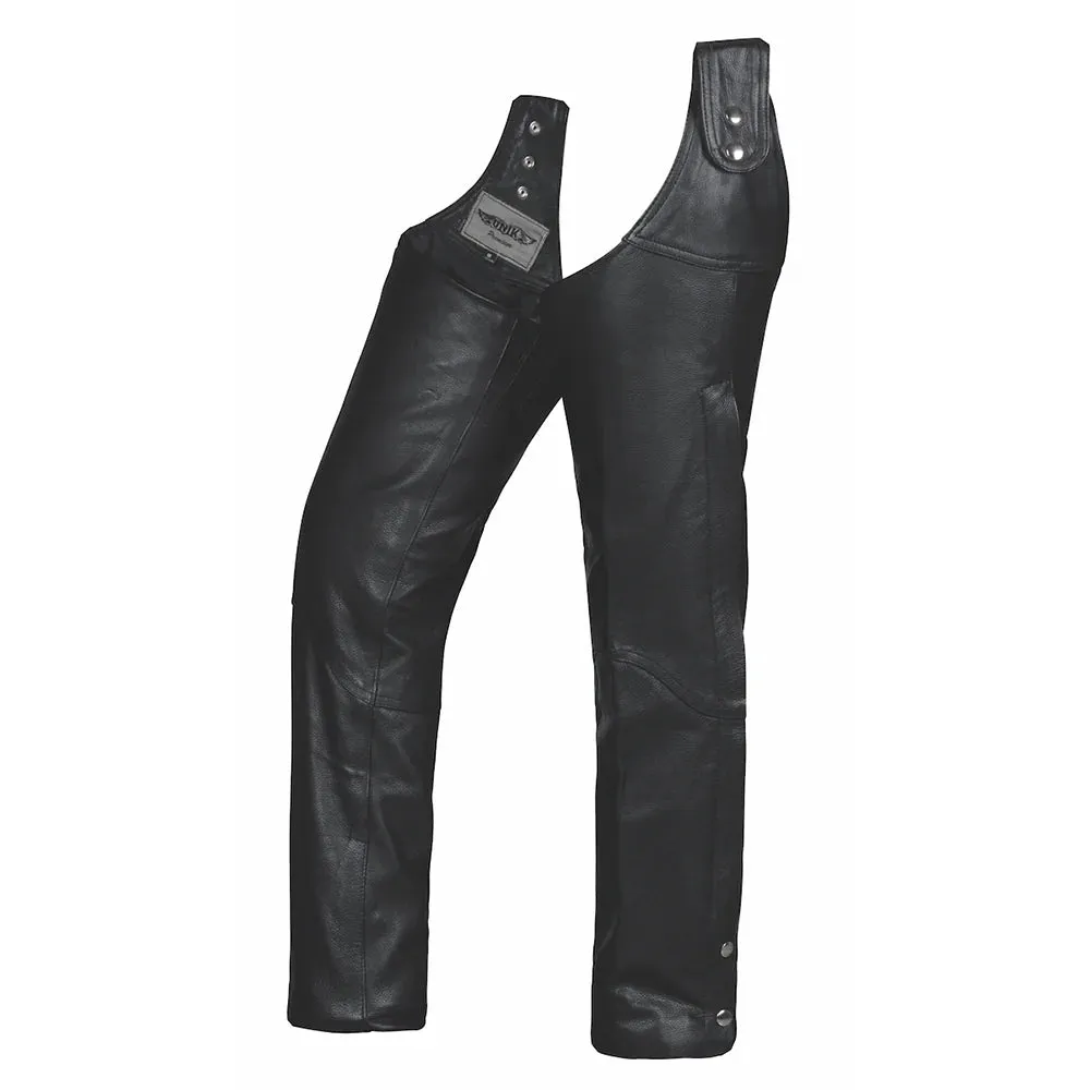 Rangler - Womens Premium Leather Beltless Chaps