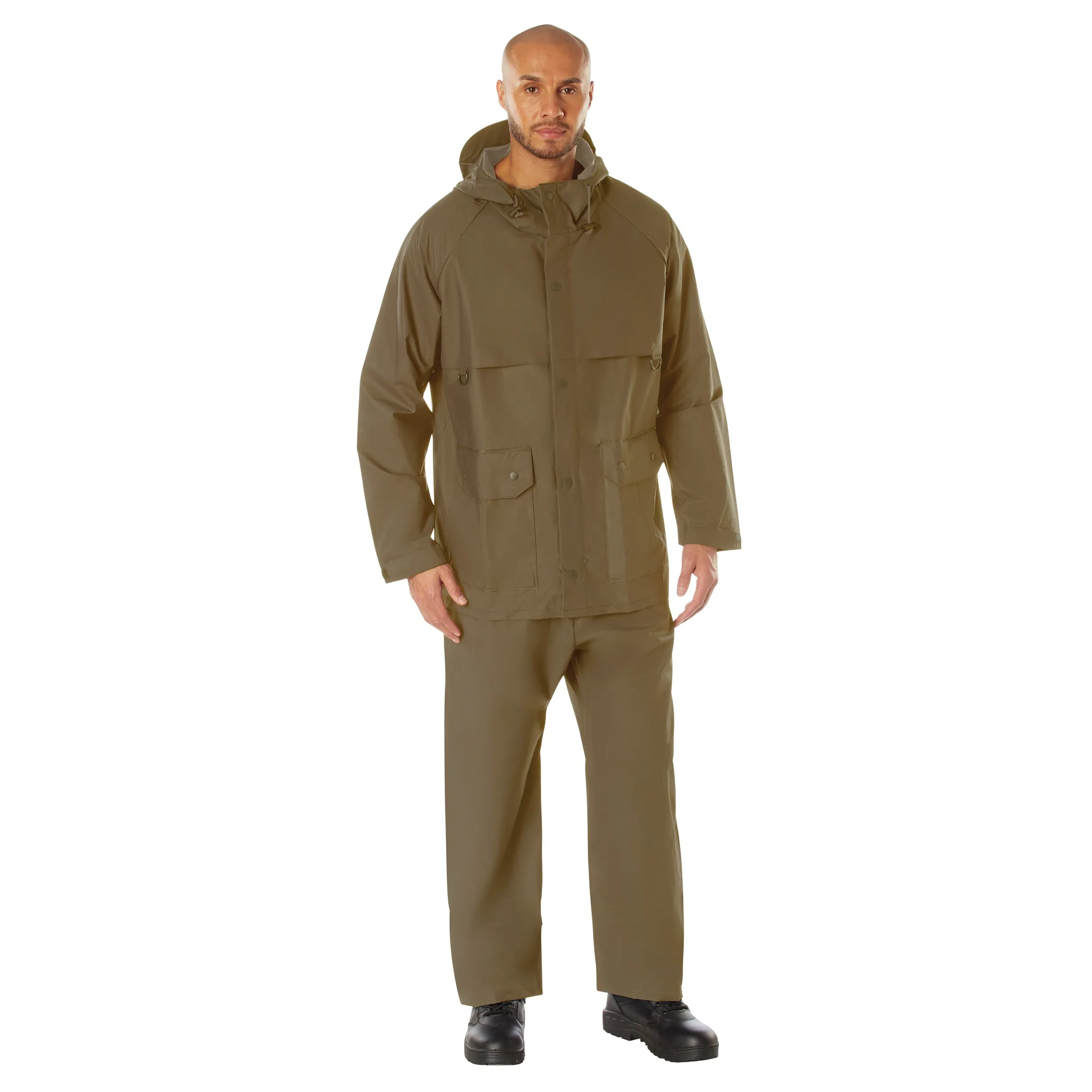 2-Piece Microlite PVC Waterproof Rainsuit - Image 3