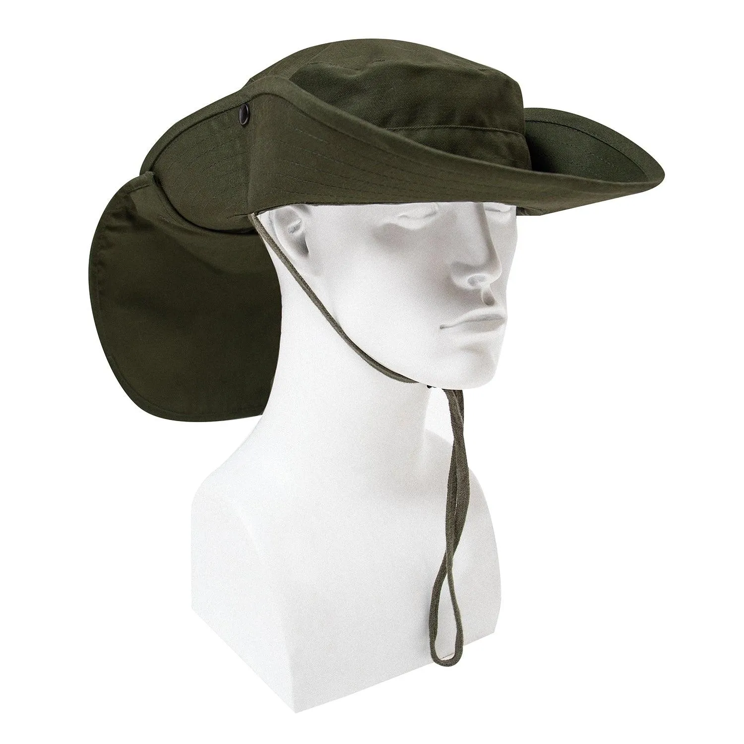 Adjustable Boonie Hat with Neck Cover - Image 2