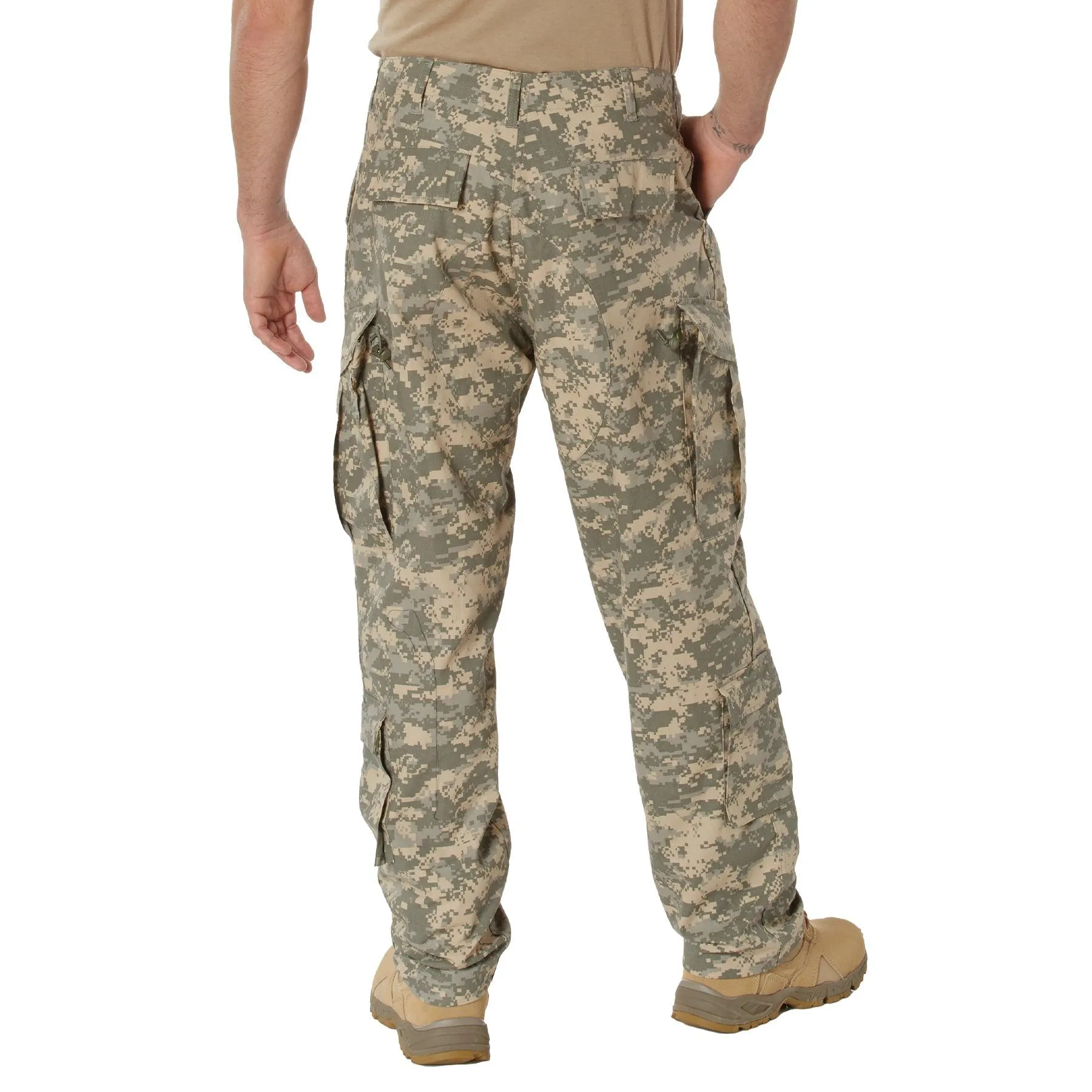 Men's Camo Combat BDU Uniform Pants - Image 2