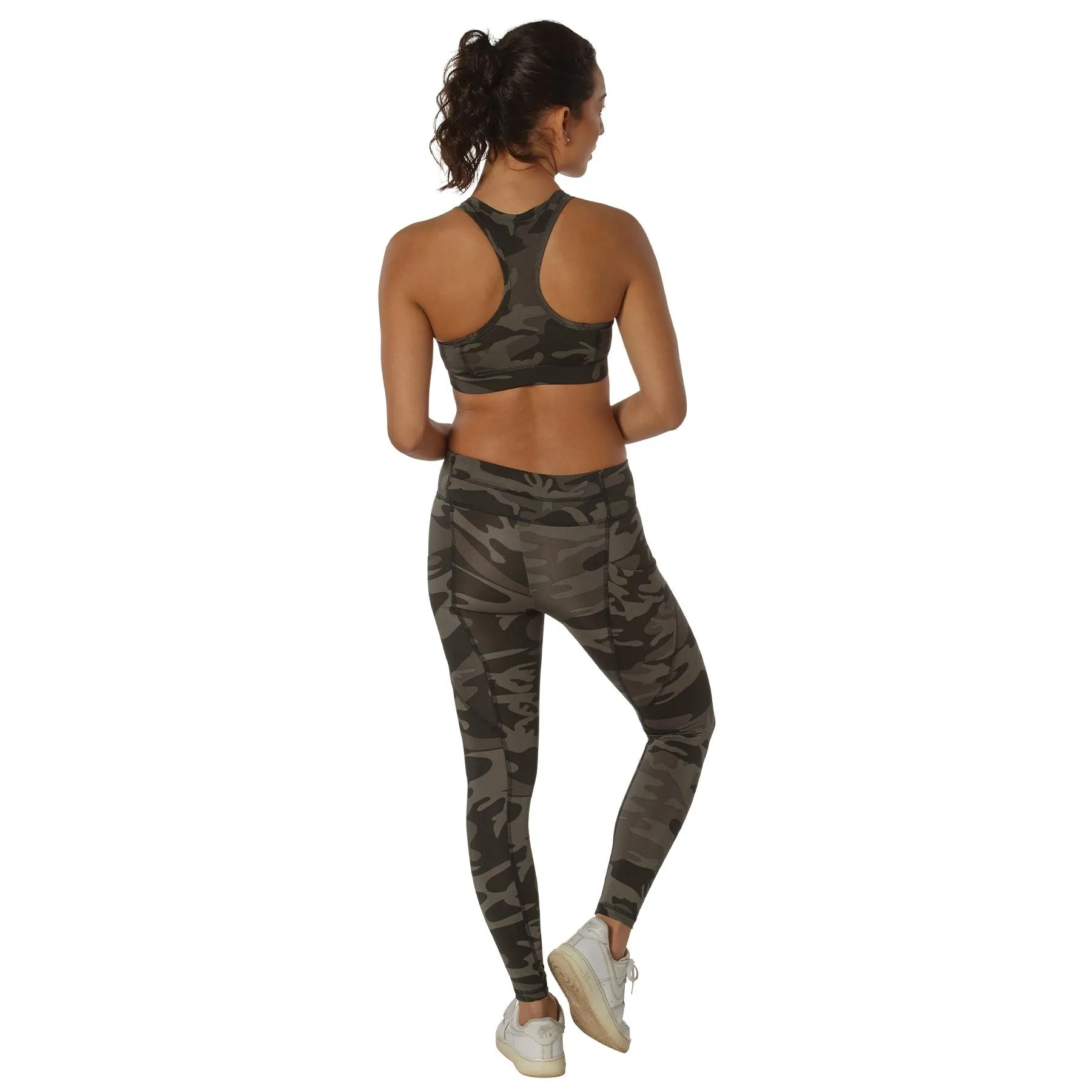 Women's Camo Sports Bra - Image 2