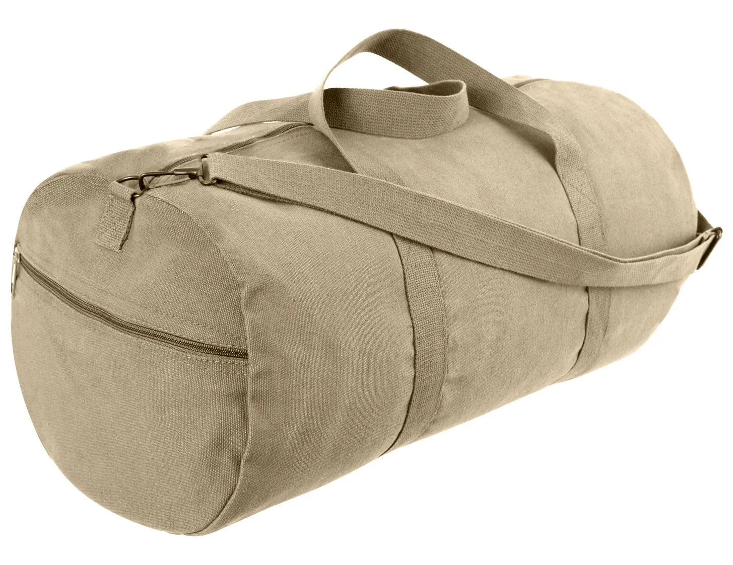 Canvas Military Shoulder Duffle Bag - Image 9