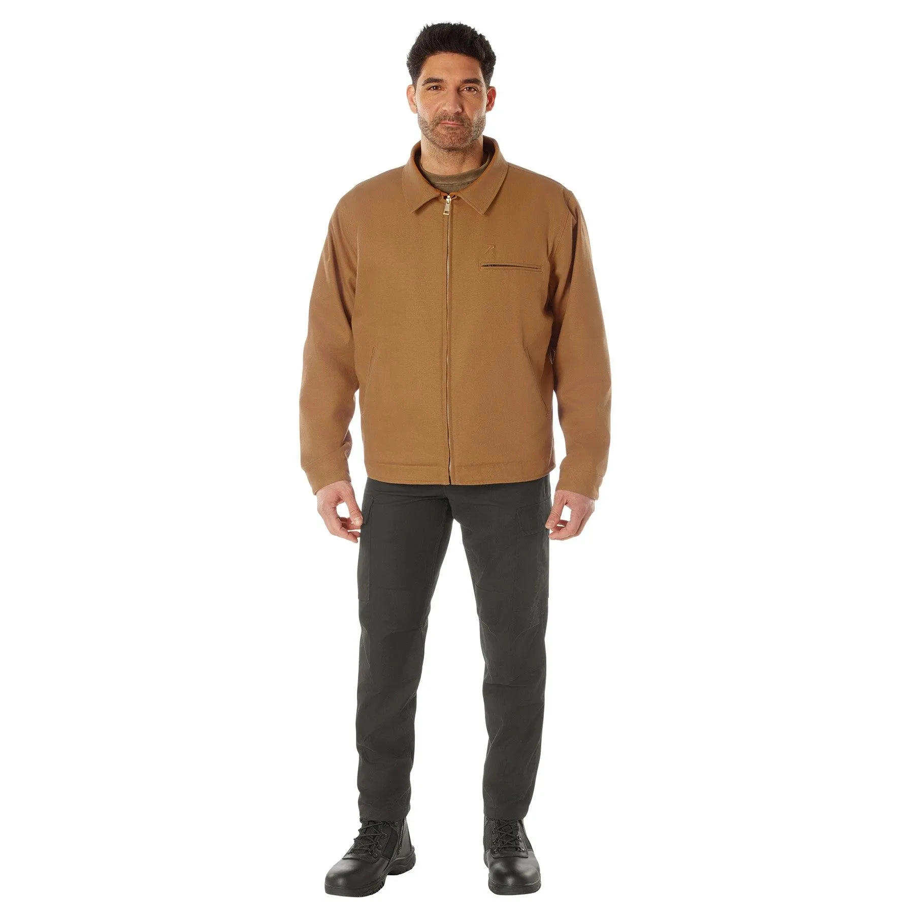 Men's Heavy Canvas Work Jacket - Image 13