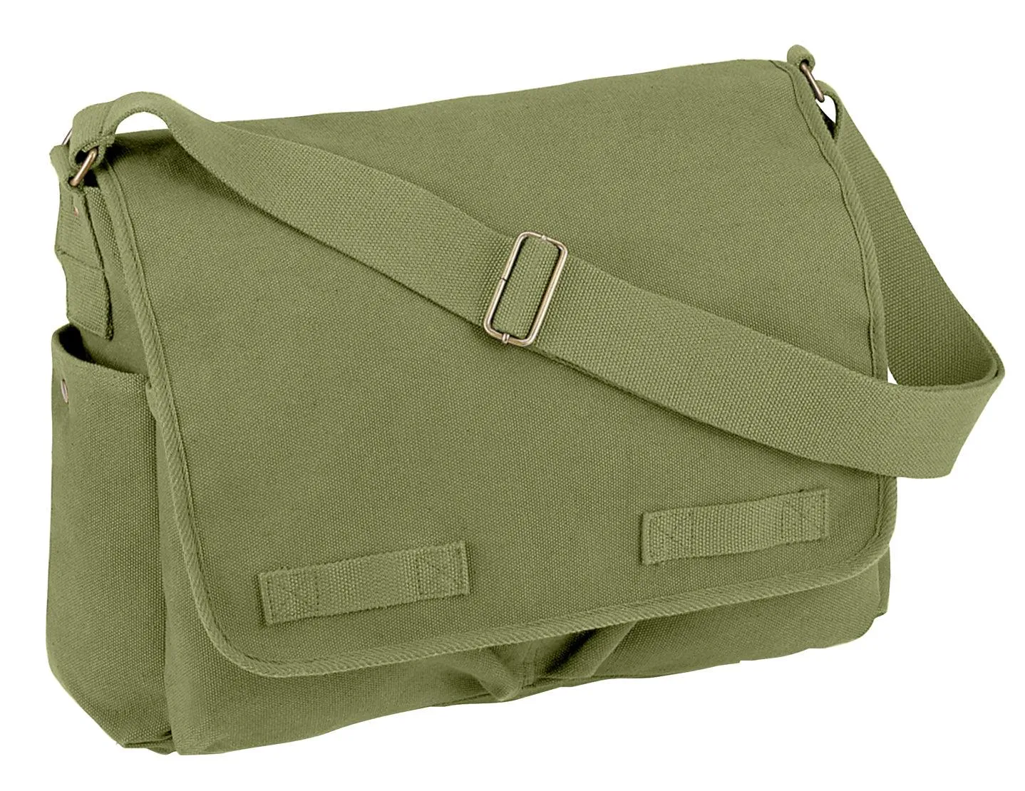 Classic Canvas Messenger Bag - Image 2