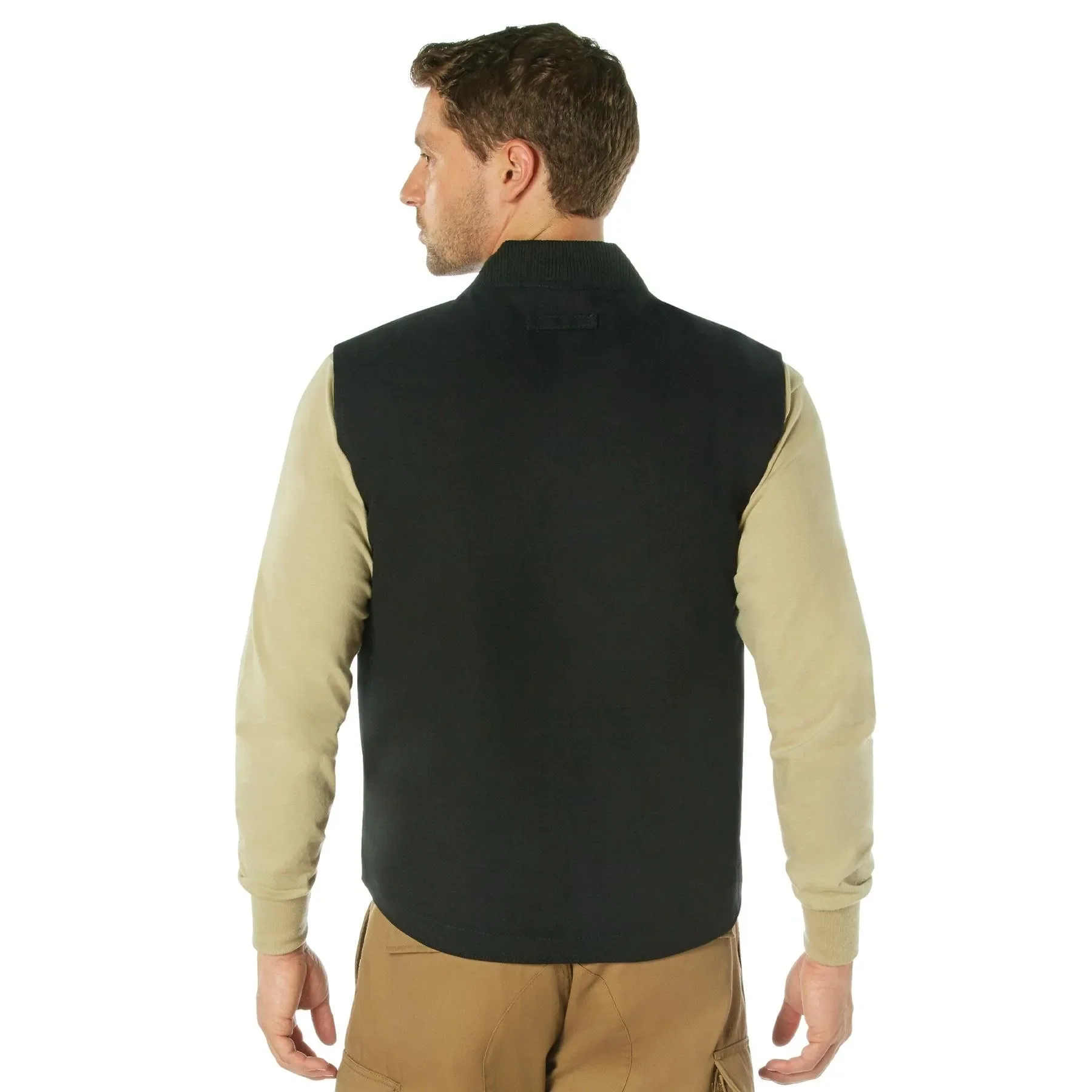 Men's Concealed Carry Backwoods Canvas Hunting Vest - Image 3