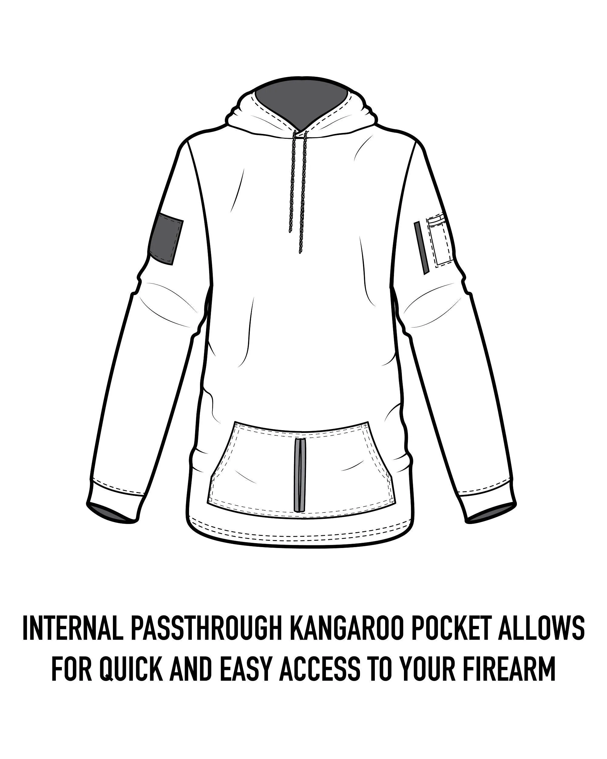 Men's Concealed Carry Hoodie - Image 39