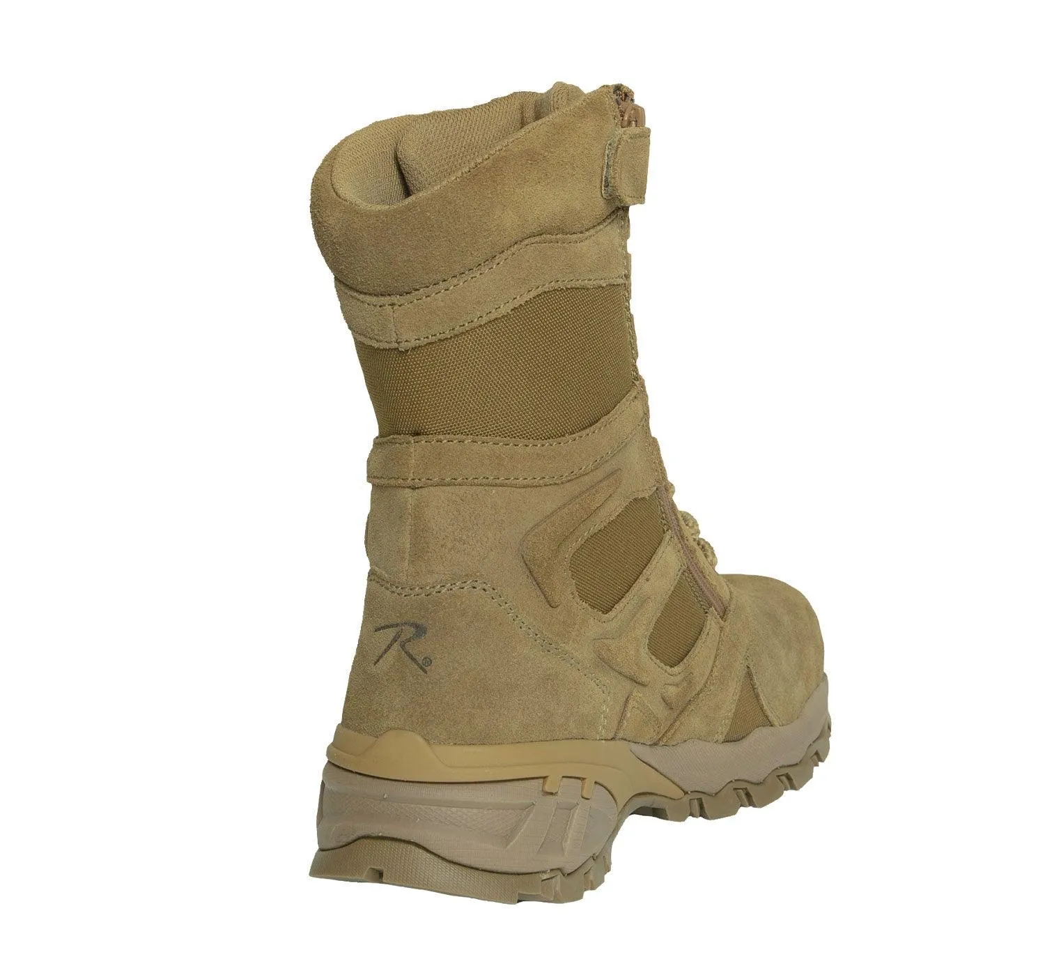 Forced Entry Composite Toe Side Zip Tactical Boot — Coyote Brown 8 Inch - Image 3