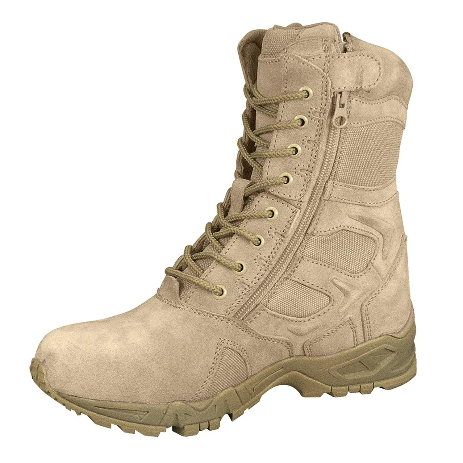 Forced Entry Deployment Boots with Side Zipper — Coyote Brown - Image 6