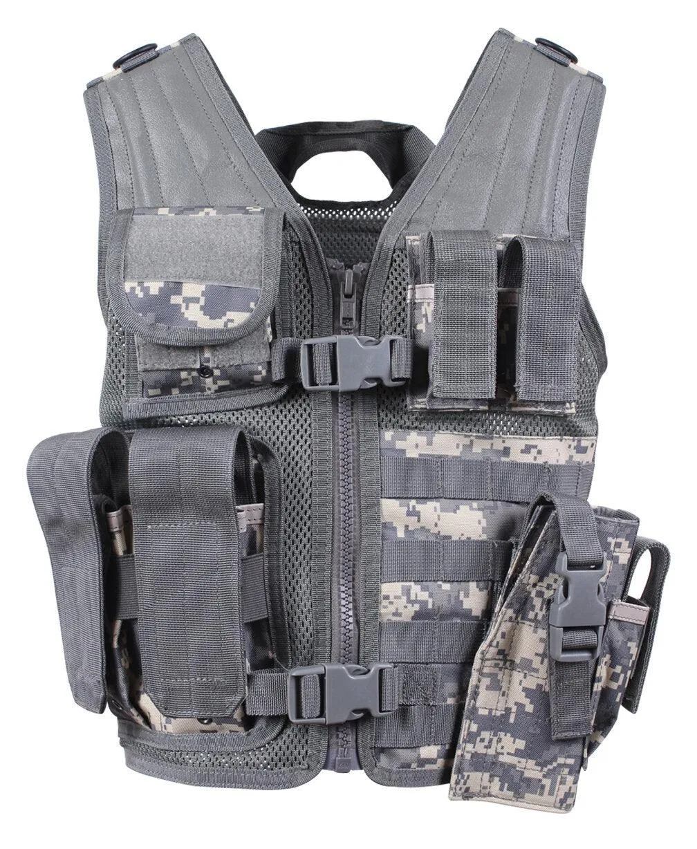 Kids' Tactical Cross Draw Plate Carrier Vest - Image 4