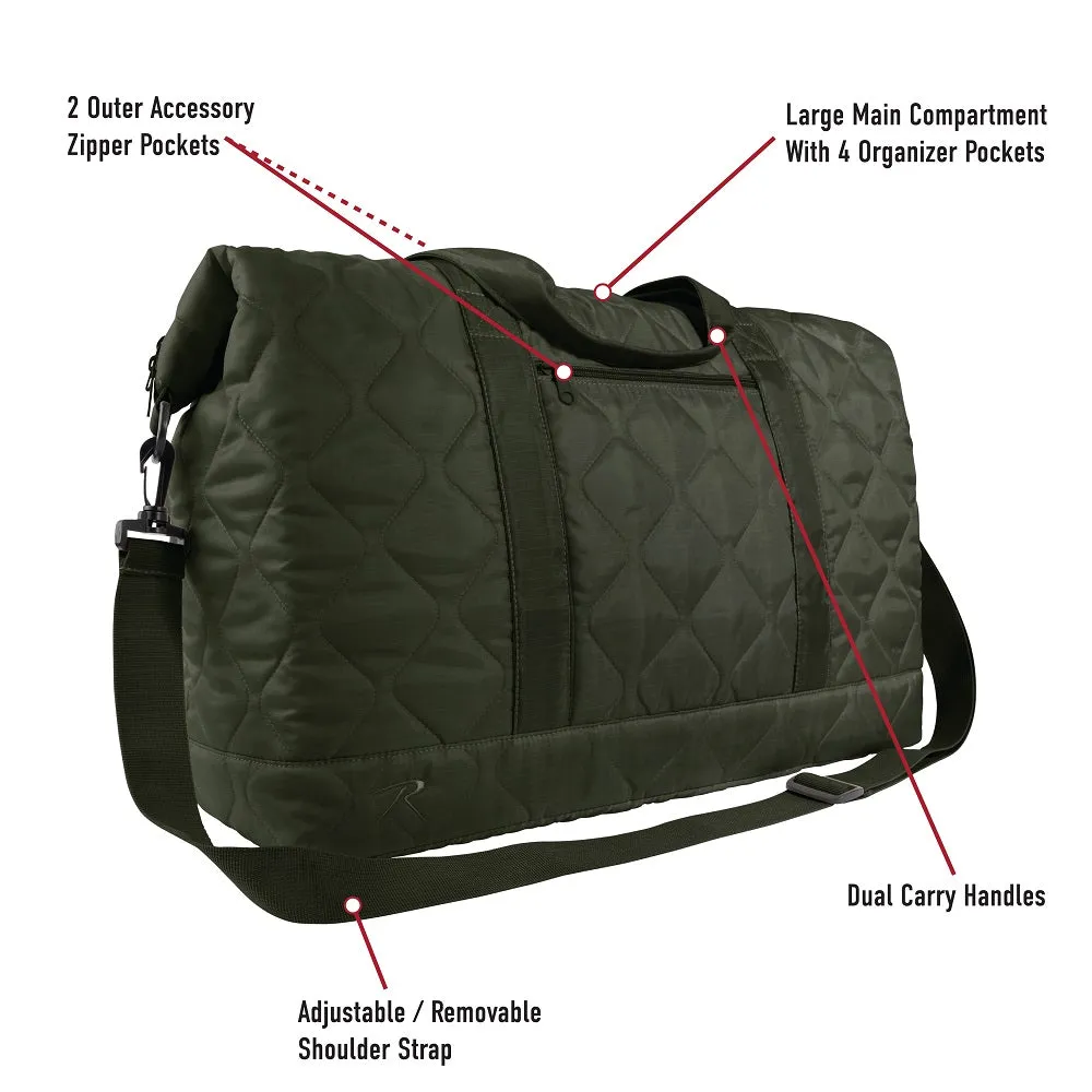 Lightweight Woobie Military Weekender Bag - Image 27
