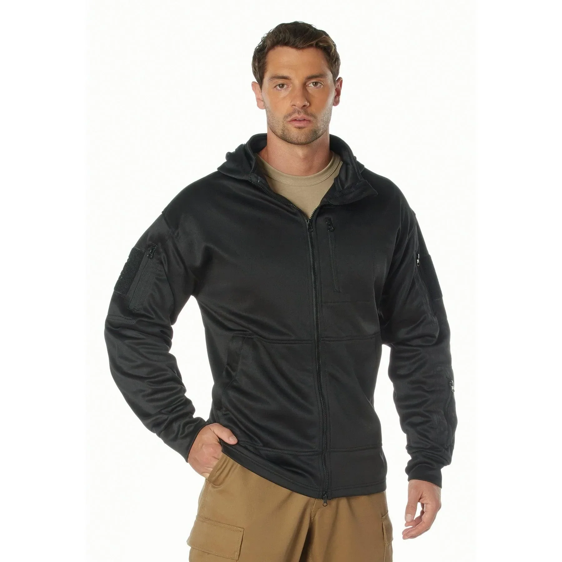 Men's Tactical Zip Up Hoodie - Image 4